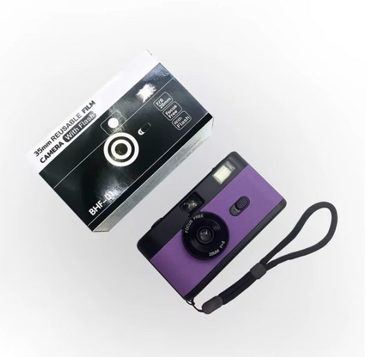 Keepsake 'Black and Purple' Film Camera